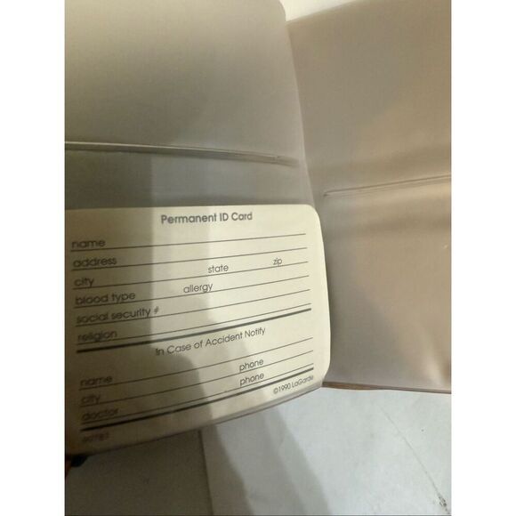 La Garde Crafted By ROLFS Women's Leather Bi-Fold Card Holder Wallet Tan OS NWOT - Picture 2 of 10